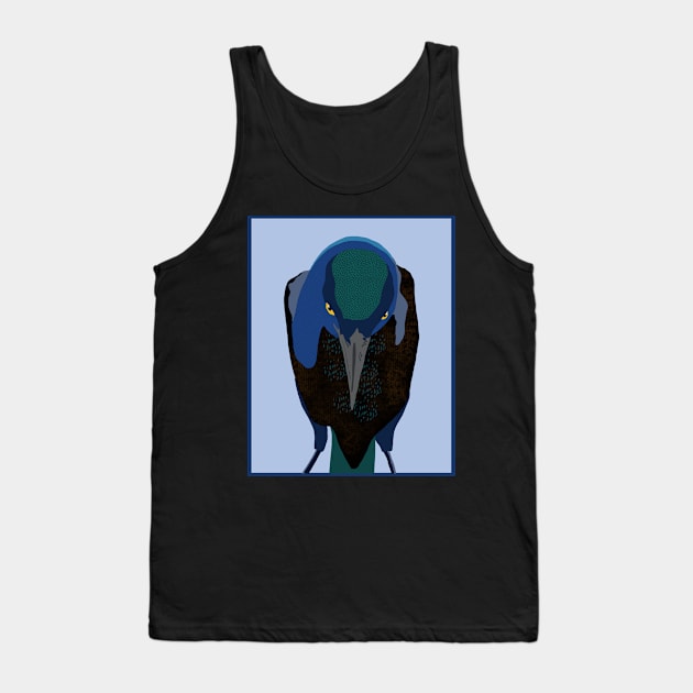 The Judgemental Crow Tank Top by Little Birds